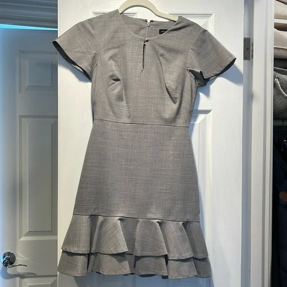 slim fit dress slacks Women's Merino Wool Fit & Flare Dress main image 0